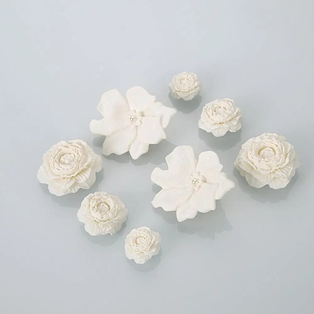 Flower Shoe Charms Set 3D Buckle Decorations Accessories for Clogs Women