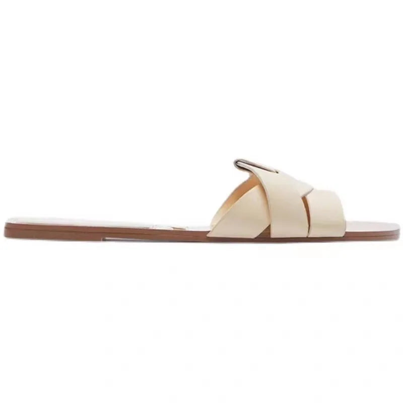Women Open Toe Slide Sandals Soft Breathable Casual Slippers