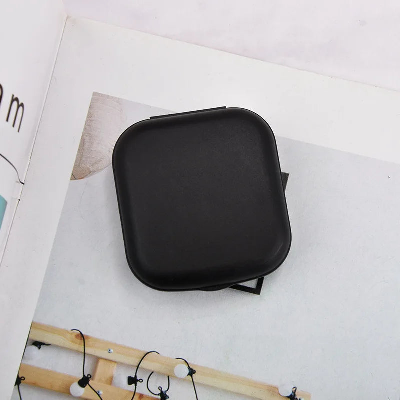 Mini Contact Lens Case with Mirror Travel Kit