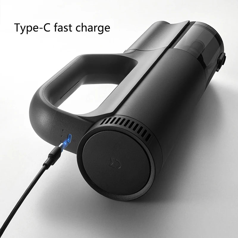 Wireless Car Vacuum Cleaner 21kPa Type-C Rechargeable 5 Stage Filtration
