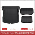 Tesla Model 3 Floor Mats 2024–2026 – Custom Fit Waterproof TPE Full Set