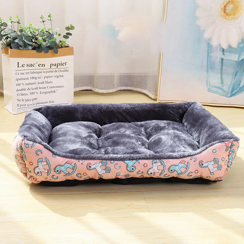 Winter Pet Bed Sofa Mat Soft Dog Cat Cushion Bed for All Sizes