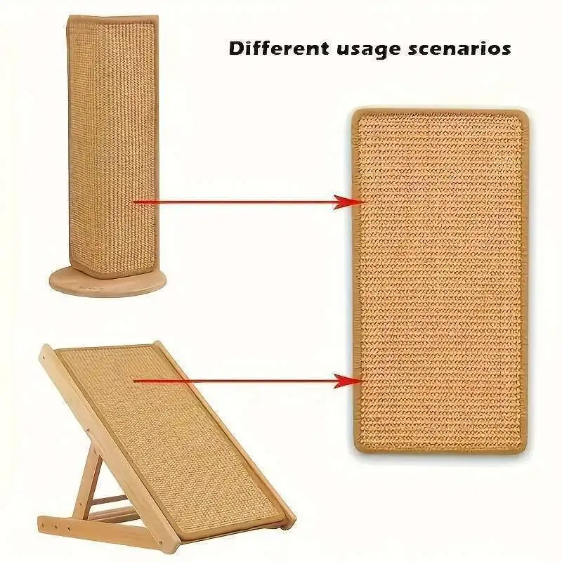 Hemp Rope Cat Rabbit Scratching Board Sofa Protector