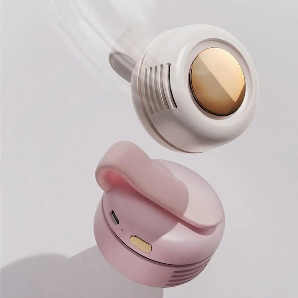 Portable Mini Bladeless Fan Clip On 3 Speed