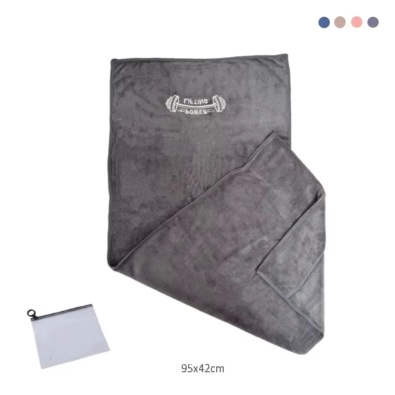 Fitness Quick Dry Microfiber Towel Anti Slip Gym Yoga Sports Sweat Towel