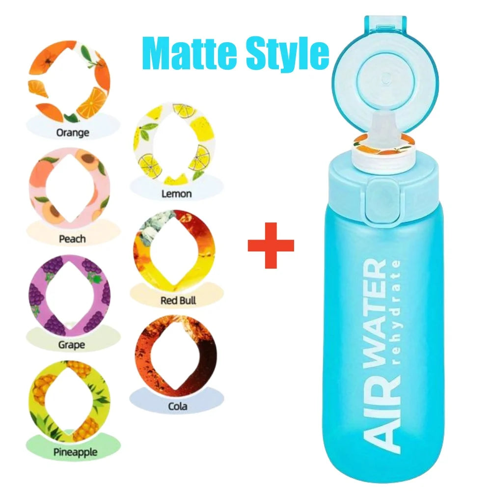 Air Water Bottle 750ml with Flavor Pods – 0 Sugar 0 Calories Leakproof Sports Bottle