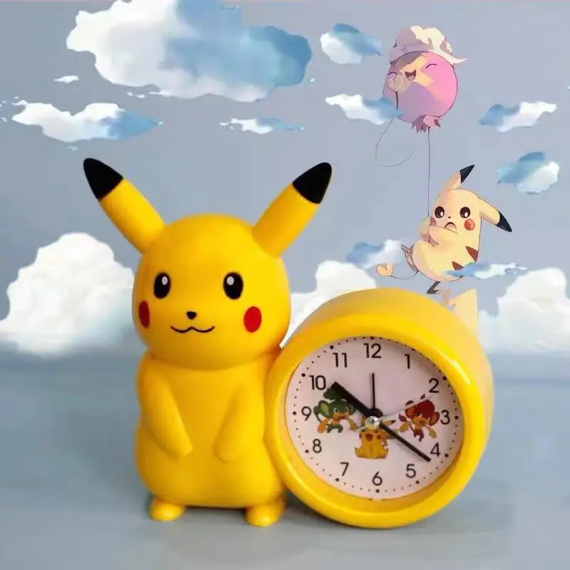 Pokemon Pikachu Kawaii Alarm Clock Action Figure Toy