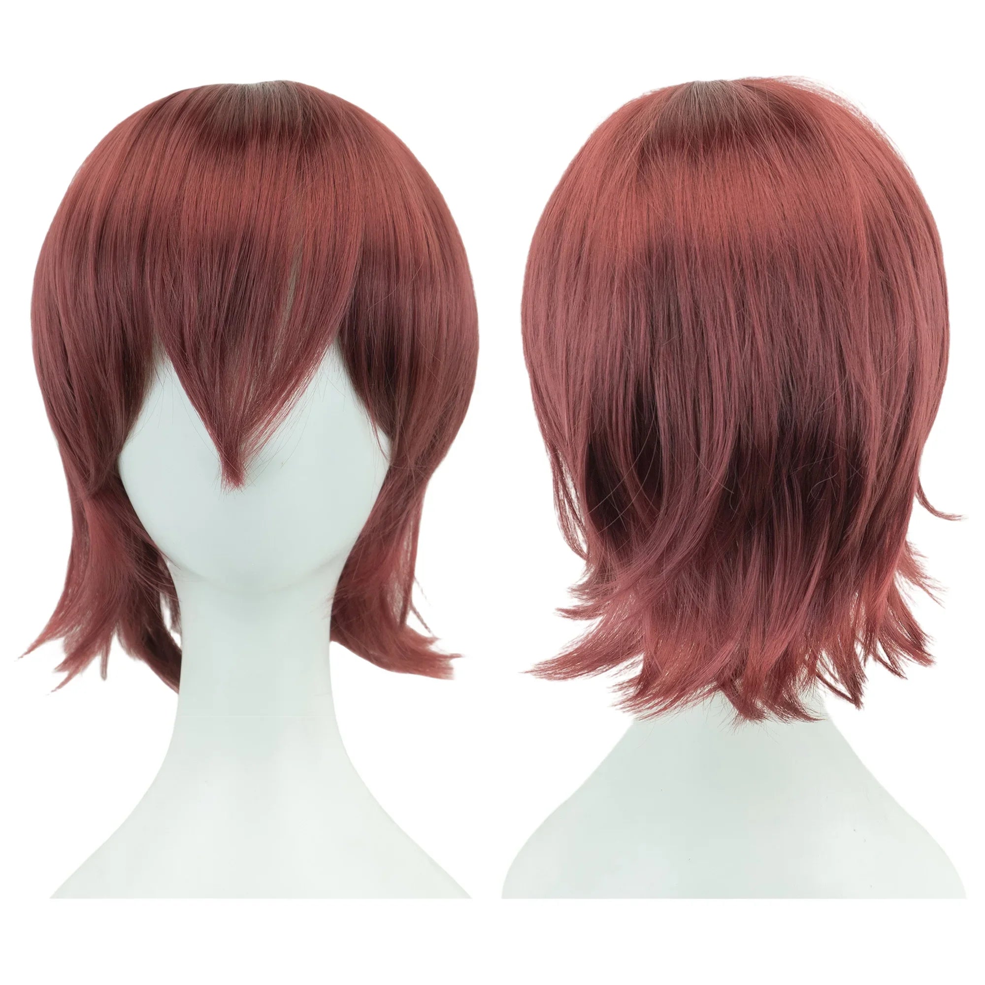Colorful Cosplay Wig – Short Bob Hair with Bangs