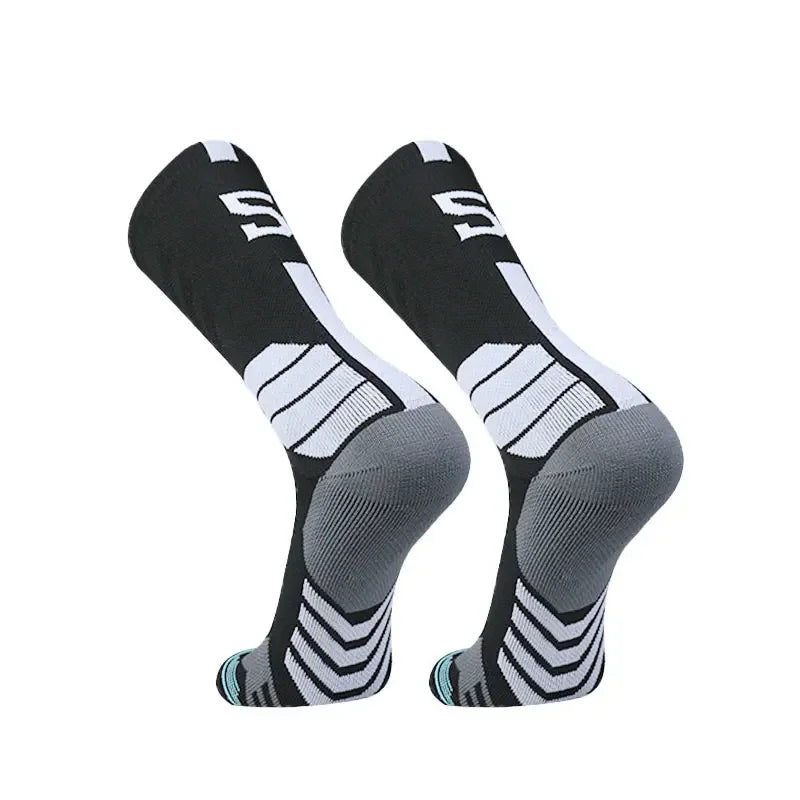 Elite Basketball Compression Socks High Elastic Towel Bottom Sports Socks Men Women
