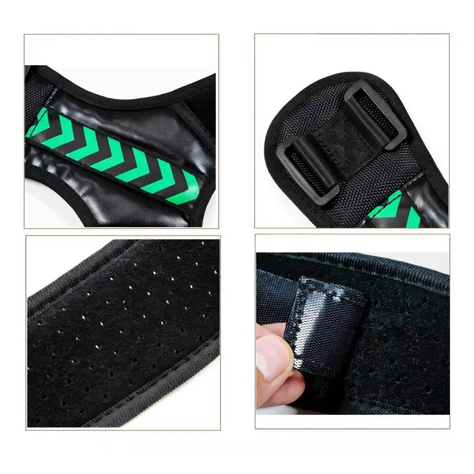 Posture Corrector Back Brace Adjustable Clavicle Spine Support Shoulder Belt