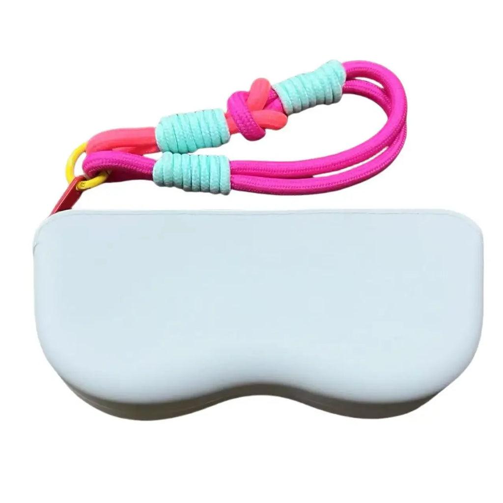 Silicone Zipper Eyeglass Case Waterproof Sunglasses Pouch