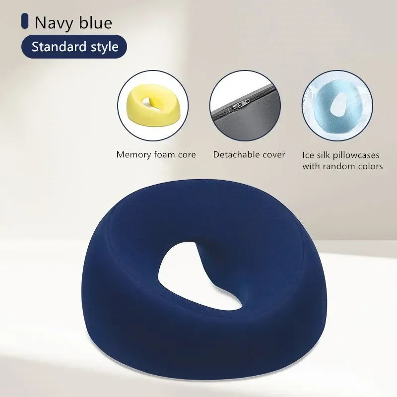Face Down Memory Foam Pillow Desk Nap Pillow for Massage Beauty Salon