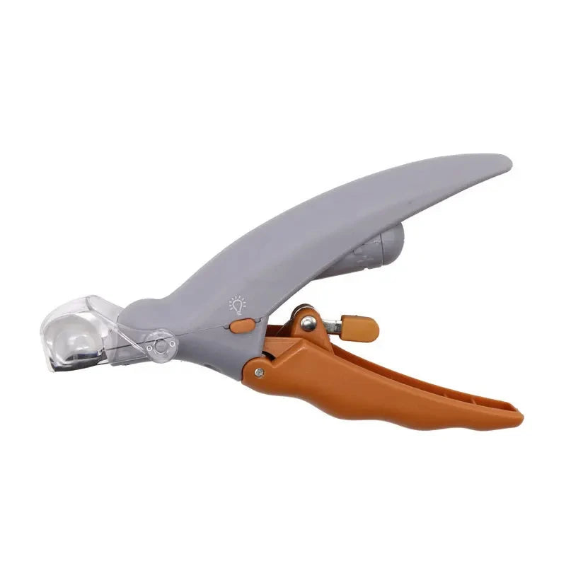 Professional Pet Nail Clippers with LED Light – Safe Dog and Cat Nail Trimmer