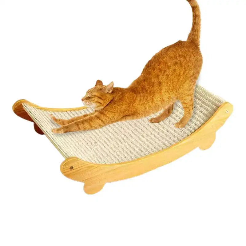Sisal Cat Scratching Pad Reusable Scratch Bed Nest for Sleeping Playing Cats