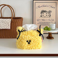 Nordic Plush Cartoon Dog Tissue Box Holder Napkin Storage Bag