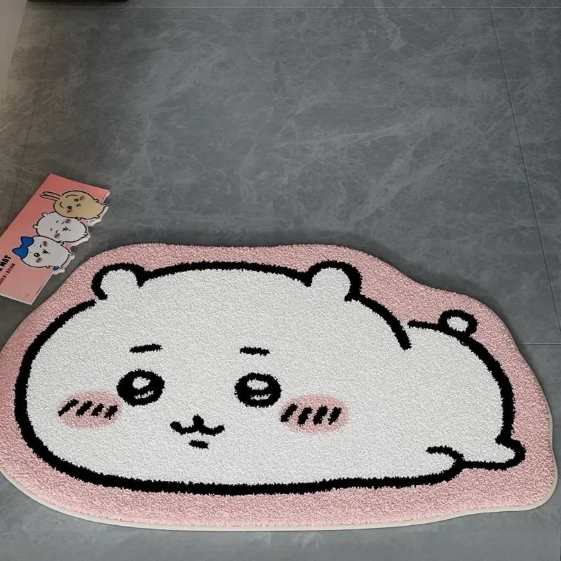 Anime Plush Rug Non Slip Bathroom Floor Mat Cute Room Carpet
