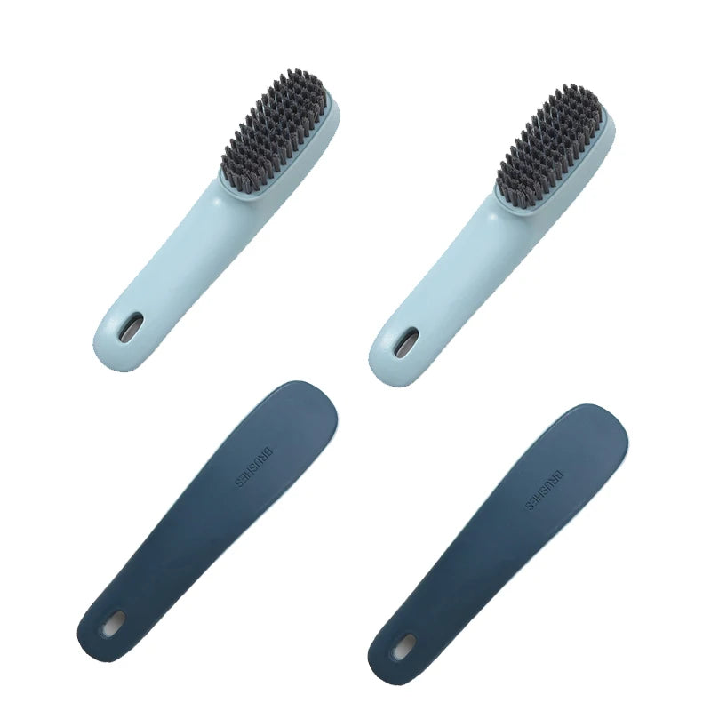 Shoe Cleaning Brush – Multi-Functional Plastic Scrubbing Brush for Clothes & Household Cleaning Accessories