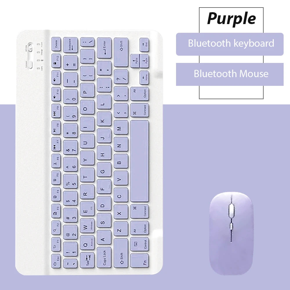 Bluetooth Wireless Keyboard & Mouse Set