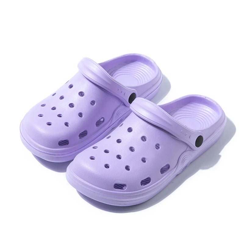 Women EVA Platform Clogs Thick Sole Garden Beach Slippers