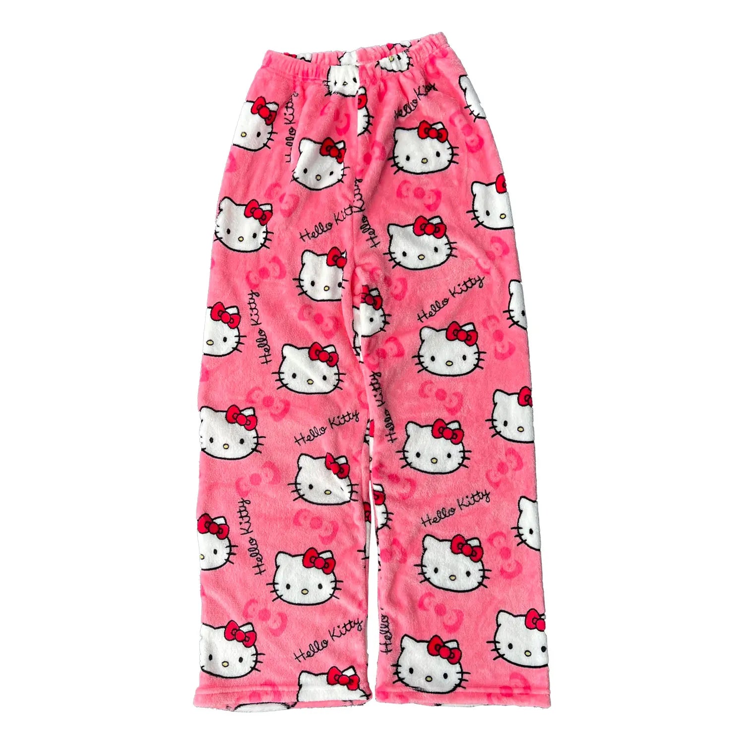 Hello Kitty Pajama Pants Cartoon Sanrio Women Sleepwear Home Trousers
