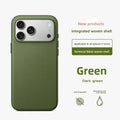 Woven Texture iPhone Case – MagSafe Compatible Protective Cover