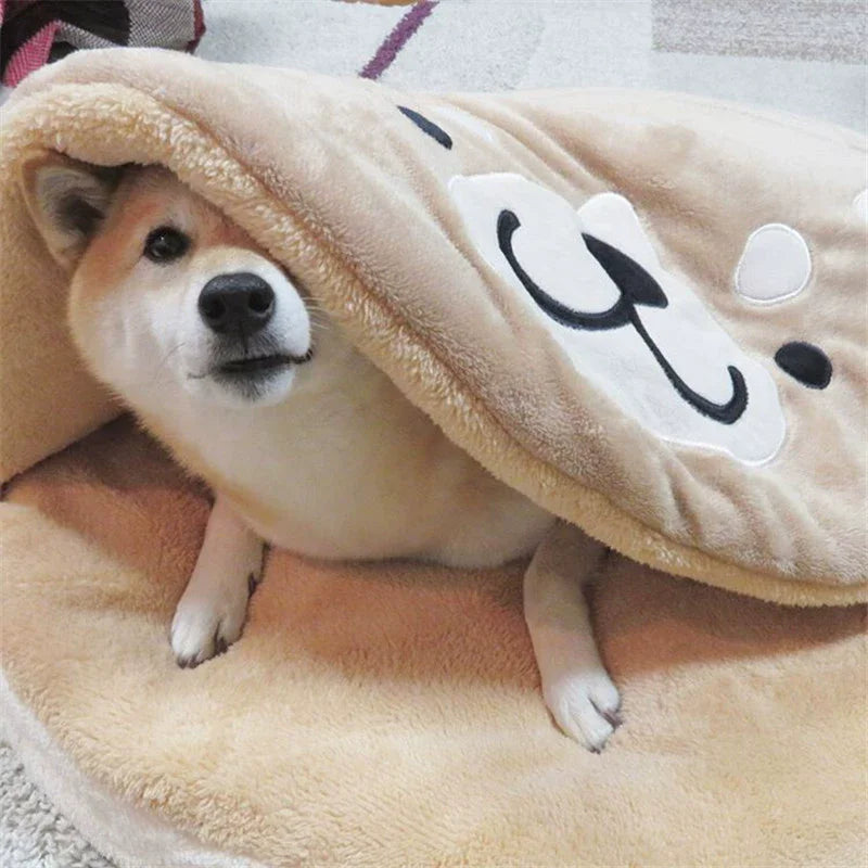 Warm Dog Bed Sofa Basket Pet House Cushion for Medium Large Dogs Cats