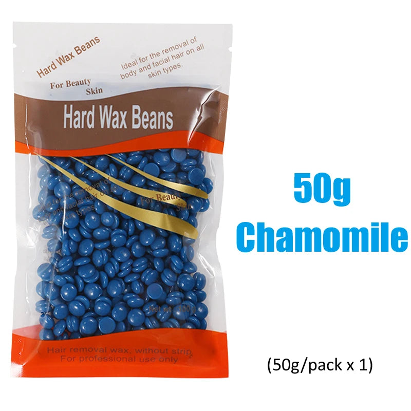 Hard Wax Beans – 500g Hair Removal Wax for Face, Legs & Body, No Strip Needed
