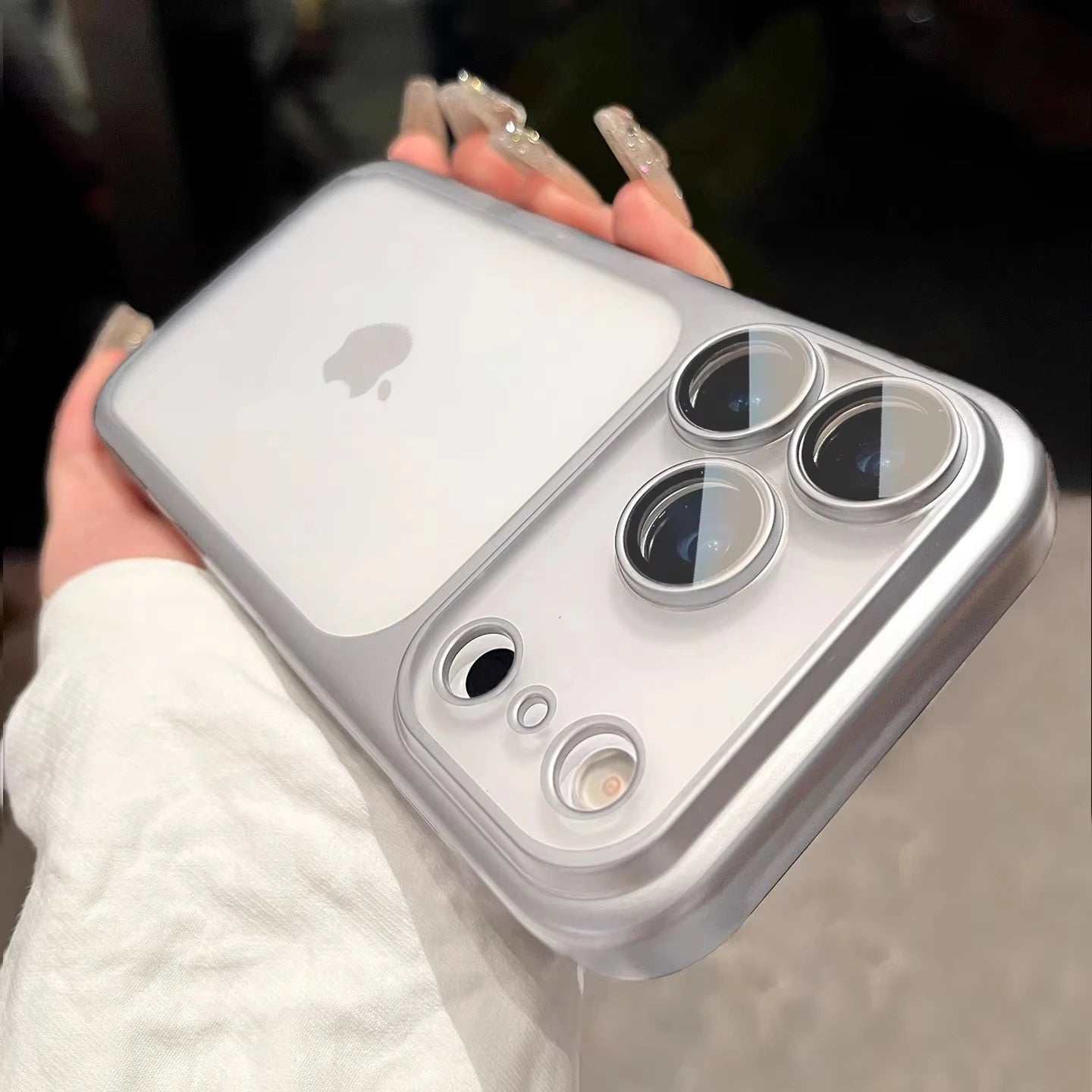 Transparent Matte iPhone Case