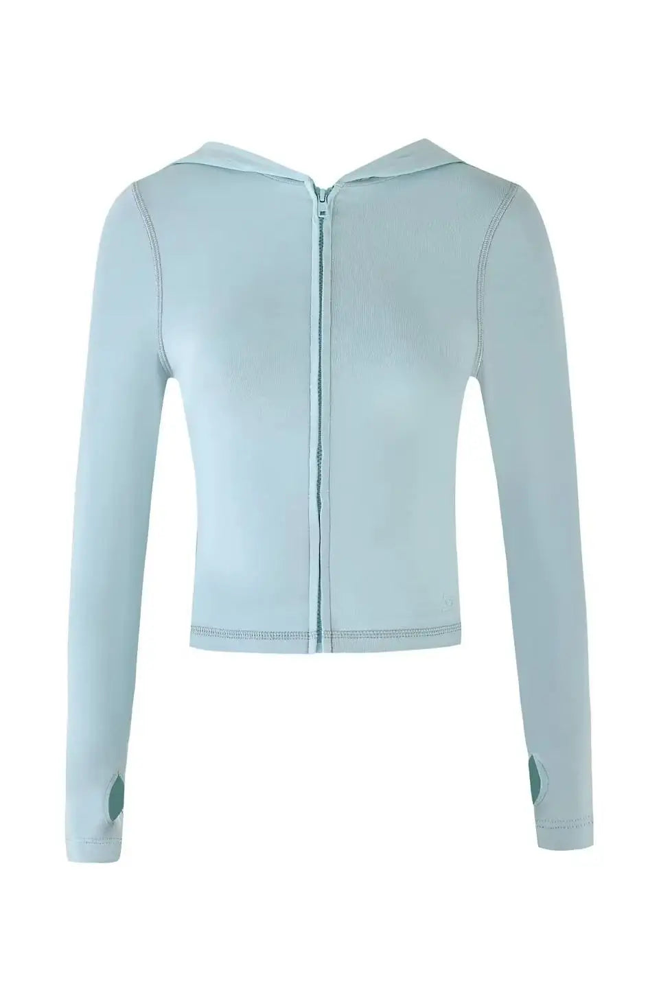 Women Zip Up Long Sleeve Spring Top with Low Waist Flared Pants Two Piece Outfit