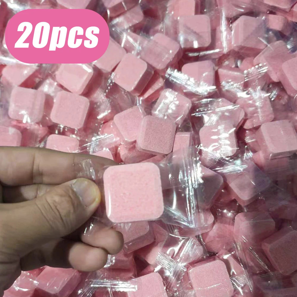 Toilet Cleaning Tablets Deodorizing Stain Remover 3 20pcs