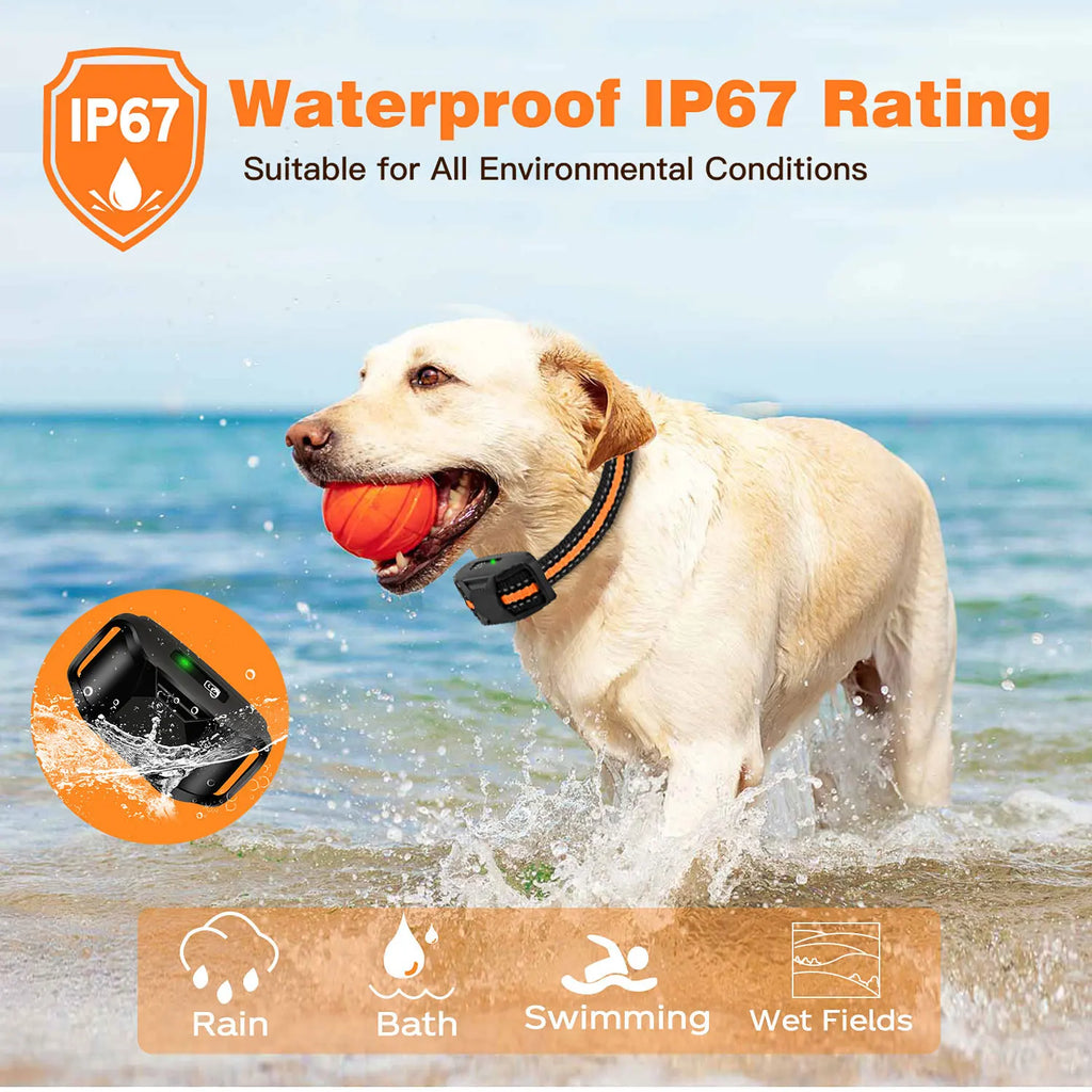 Dog Training Collar with Remote – 3300ft Range, Waterproof, Shock & Vibration Modes