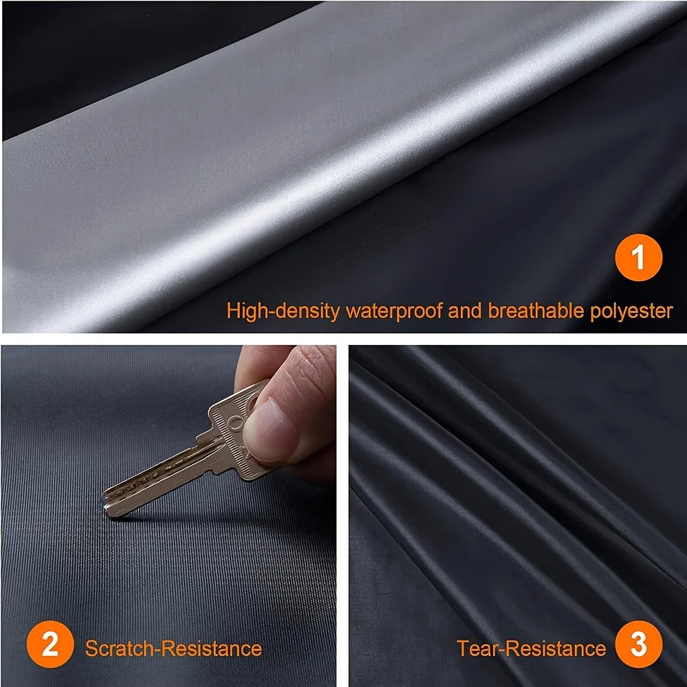 Car Cover Waterproof Outdoor – Full Protection UV Rain Snow Dust Cover for Sedan SUV