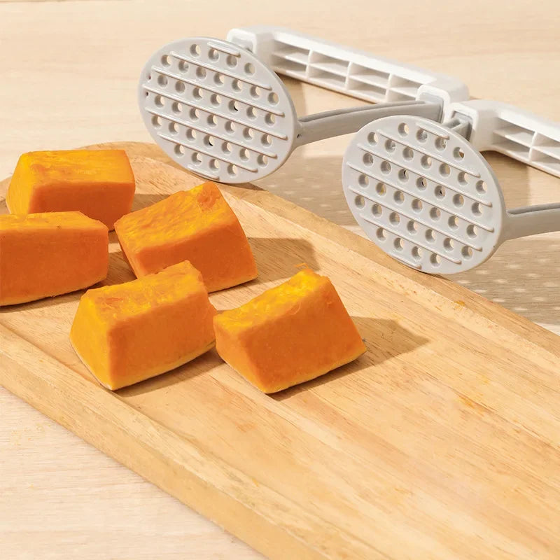 Stainless Steel Potato Masher with Ergonomic Handle