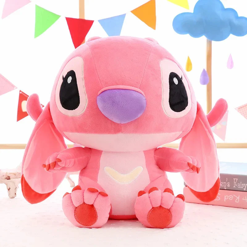 Lilo Stitch Couple Giant Plush Toy Cartoon Stuffed Pillow Gift
