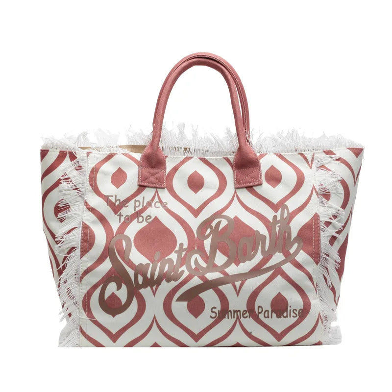 Large Capacity Canvas Tote Bag Fashion Envelope Shoulder Handbag