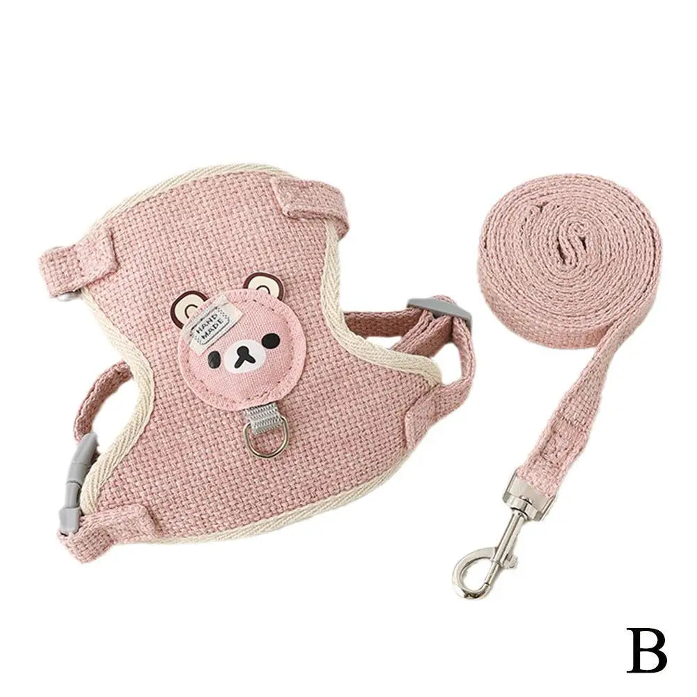 Adjustable Breathable Pet Vest Harness for Small Dogs Cats