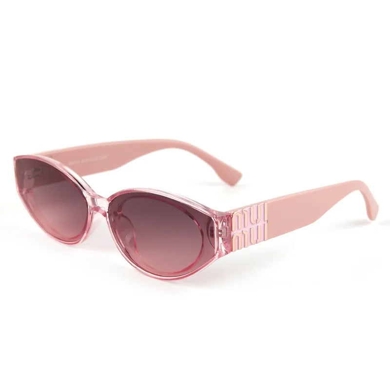 Unisex Oval Sunglasses UV400 Designer Fashion Shades Classic