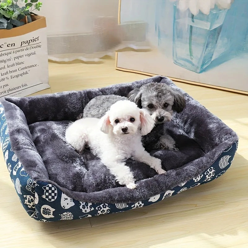 Winter Pet Bed Sofa Mat Soft Dog Cat Cushion Bed for All Sizes