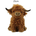 Highland Cow Plush Toy Fluffy Stuffed Animal Doll