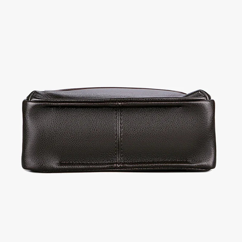 Men Vertical Shoulder Bag Casual Business Crossbody Satchel