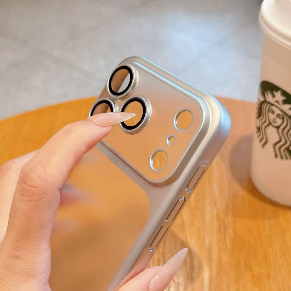 Transparent Matte iPhone Case