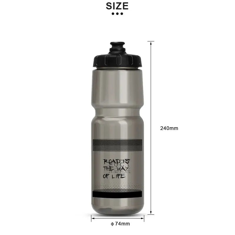 RIDERACE 750ml Bicycle Water Bottle – Sports Cycling Squeeze Bottle for Outdoor Use