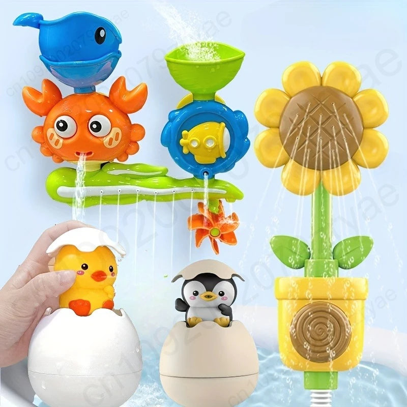 Suction Cup Bath Toy Set for Kids