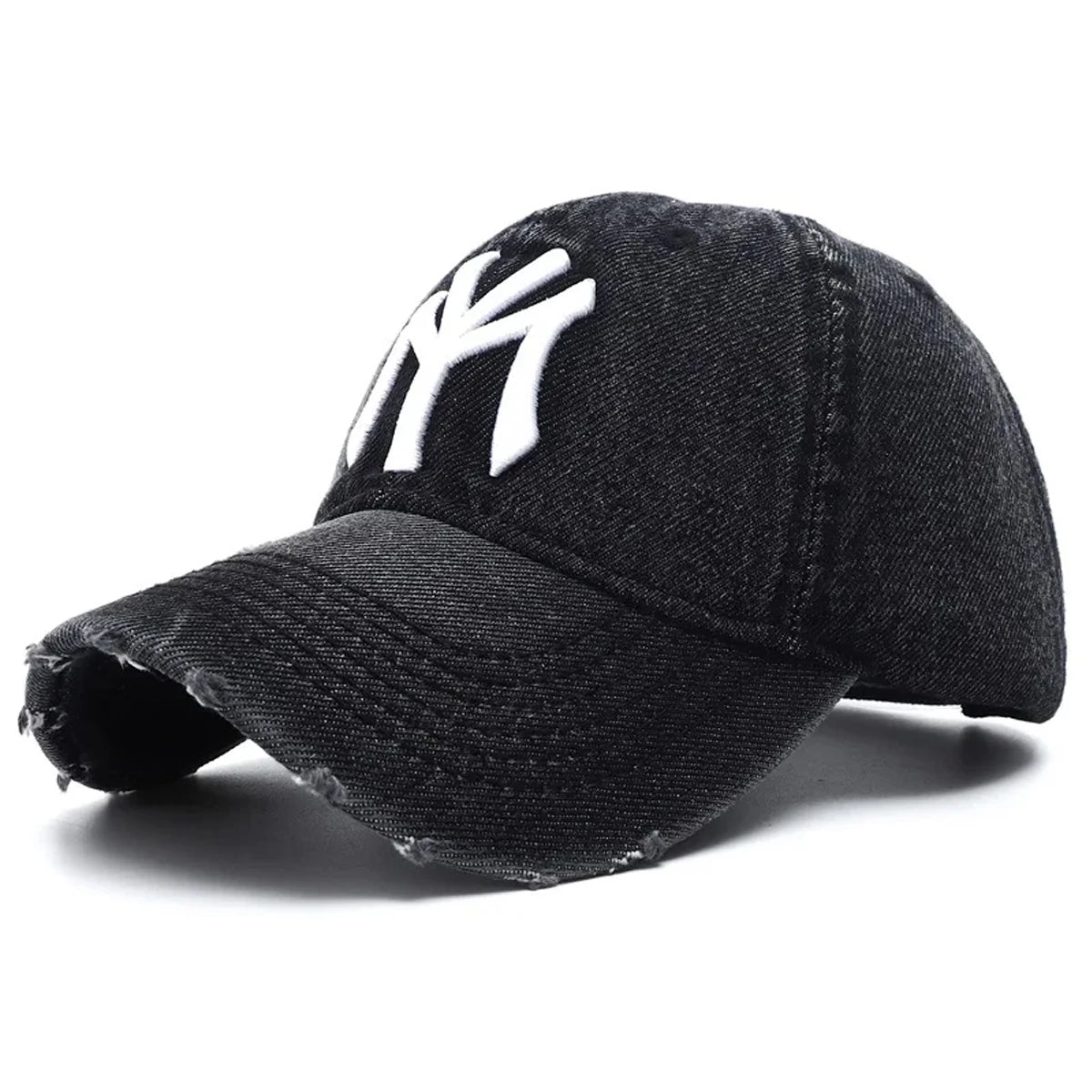 Unisex Washed Baseball Cap Embroidery Adjustable Casual Sun Hat