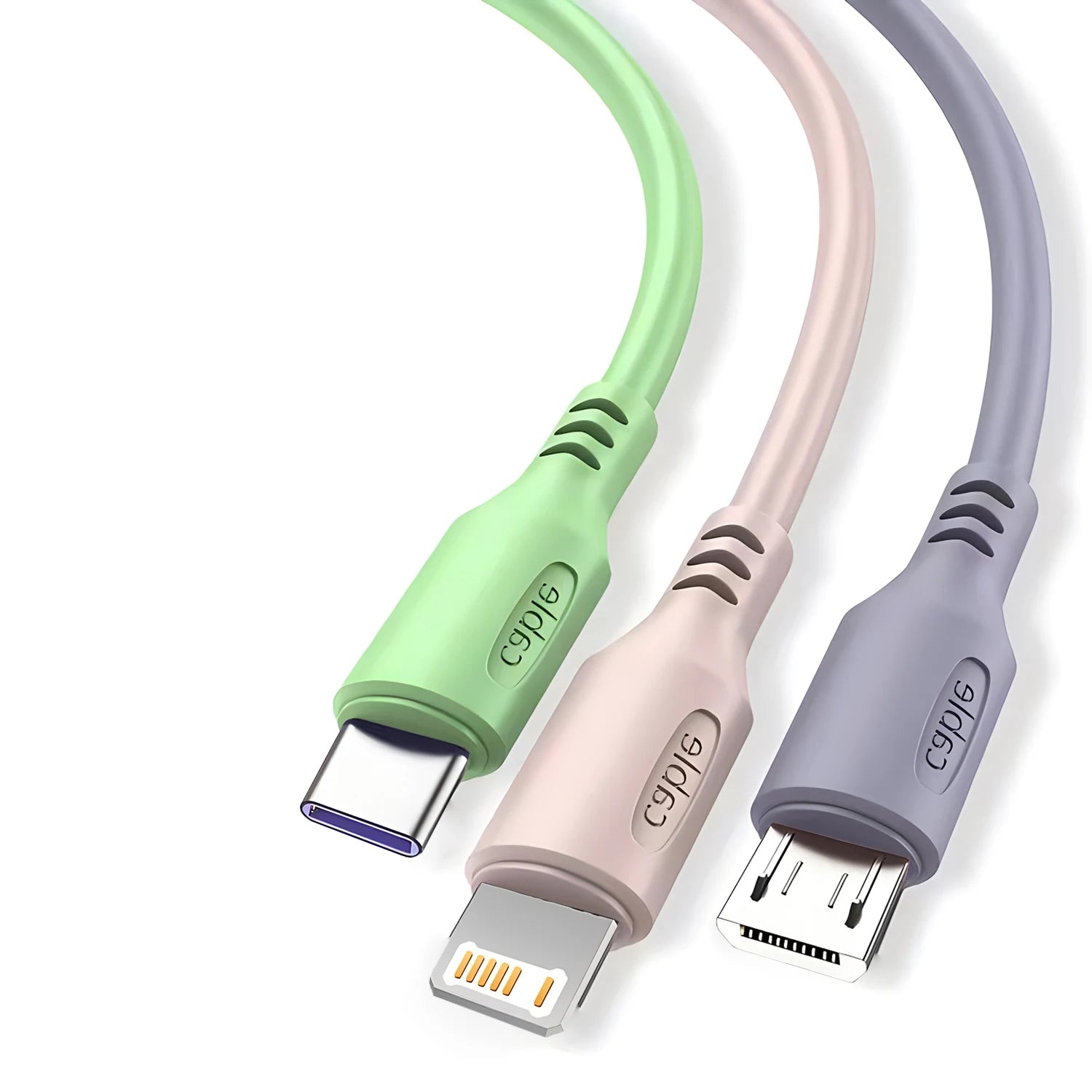 3 in 1 Multi USB Charging Cable Type C Micro Fast Charging Cable