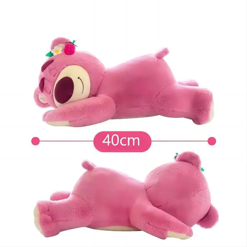Toy Story Lotso Bear Plush Stuffed Pillow Strawberry Scent Kids Gift