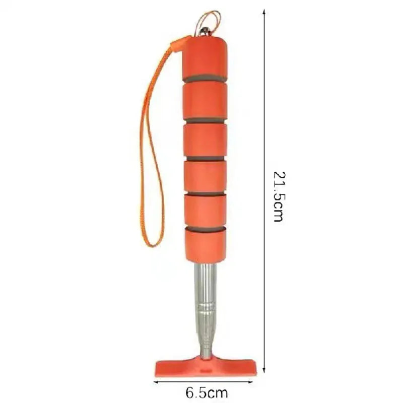 Car Rearview Mirror Cleaning Tool Telescopic Glass Wiper and Window Cleaner