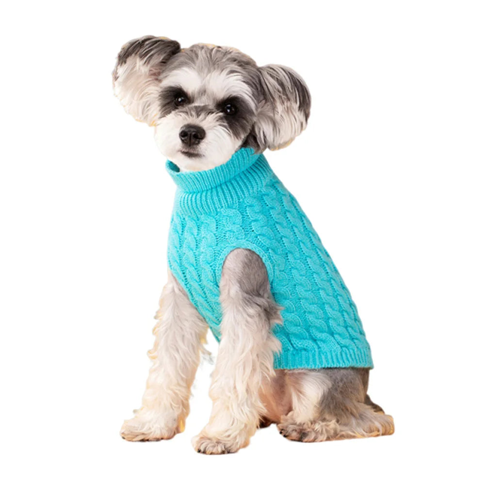 Small Dog Winter Sweater Warm Puppy Pullover for Chihuahua Yorkie