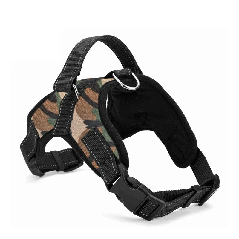 Dog Harness No Pull Adjustable Vest – Breathable Pet Harness for Small Medium Large Dogs
