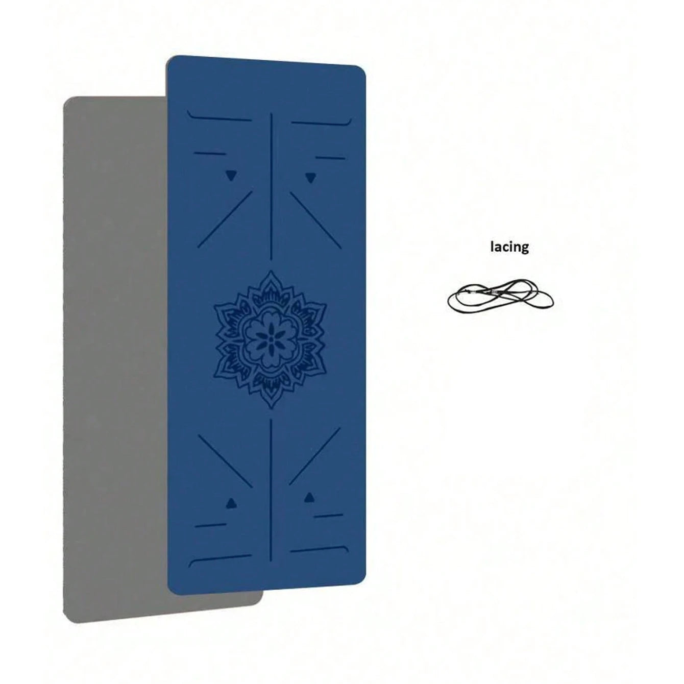 Eco Friendly Anti Slip Yoga Mat Pilates Fitness Exercise Mat